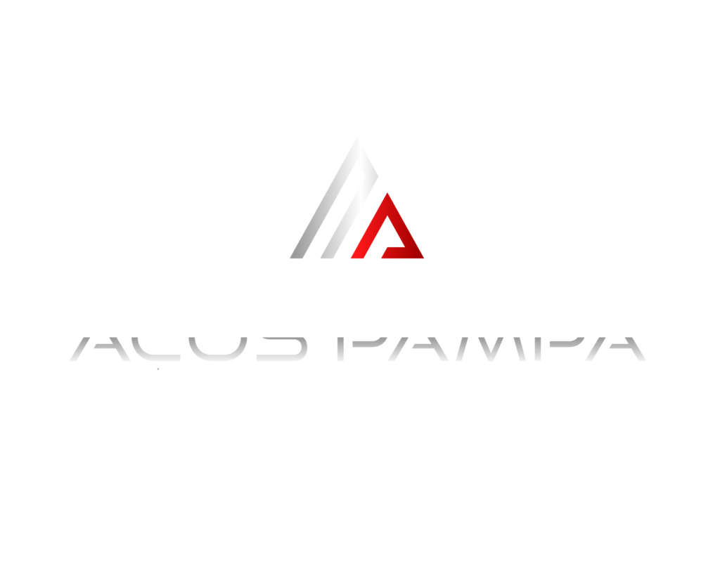 Logotipo Aços Pampa fornecedor de material siderúrgico